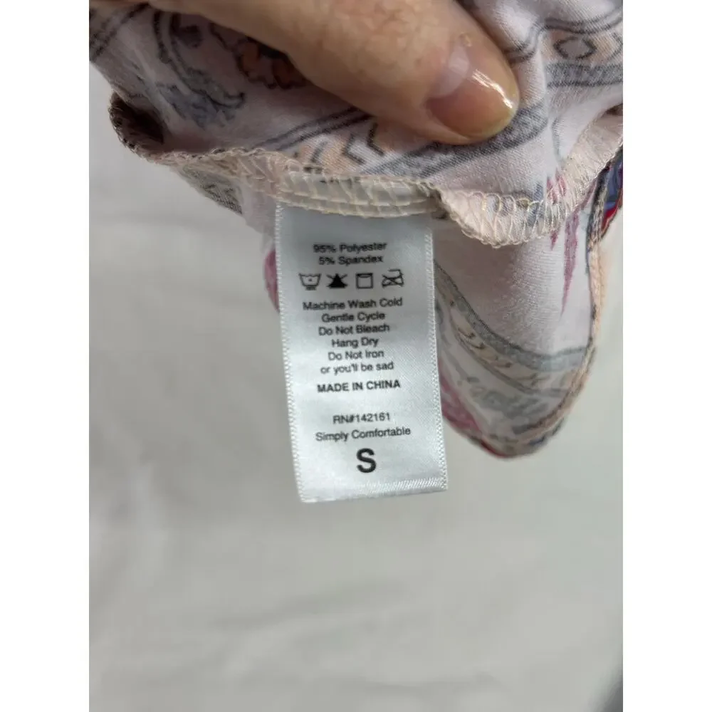 Lularoe Small floral dress with pockets - Picture 3 of 8